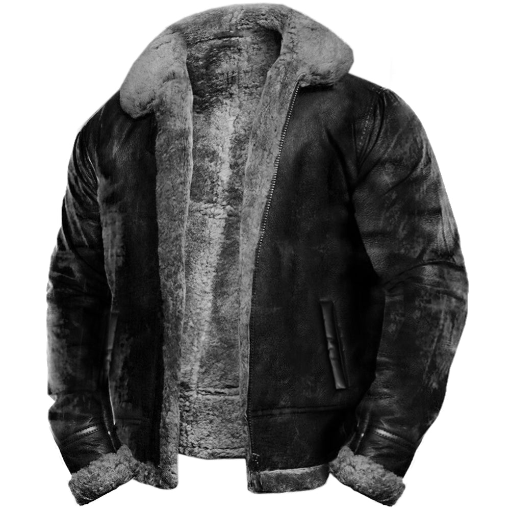 Herren klassische Jacke mit weichem Innenfutter - J&B - 3 - Jasminaboutique.com