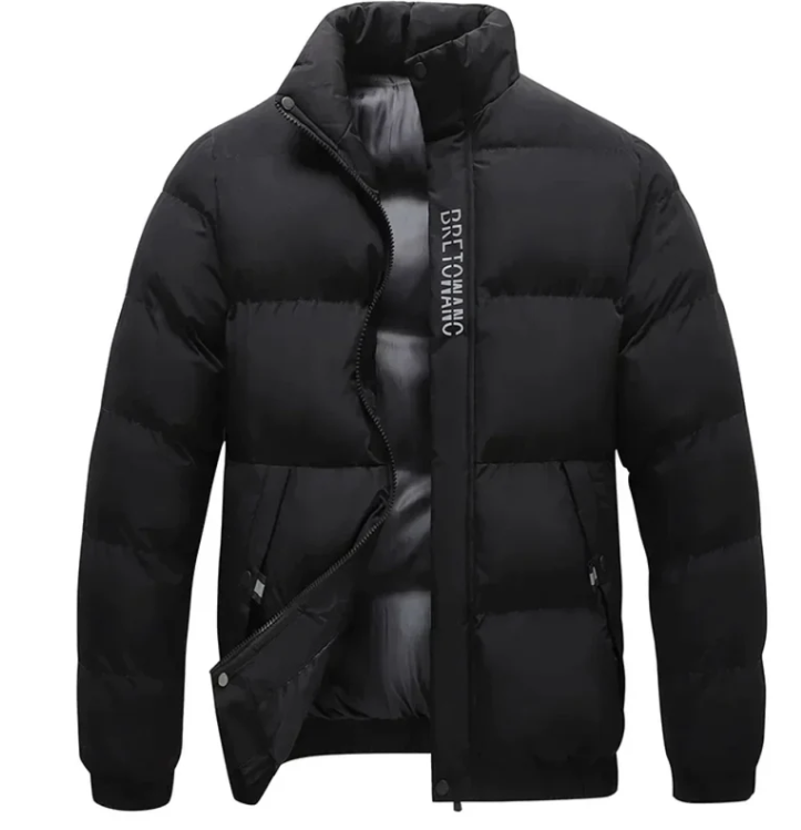 Winterjacke Herren mit modernem Schnitt und praktischen Details - J&B - 2 - Jasminaboutique.com