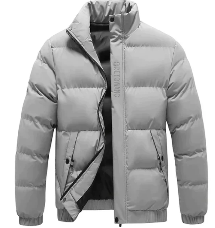 Winterjacke Herren mit modernem Schnitt und praktischen Details - J&B - 3 - Jasminaboutique.com