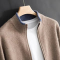 Herren Jacke mit Reißverschluss in klassischem Schnitt - J&B - 1 - Jasminaboutique.com