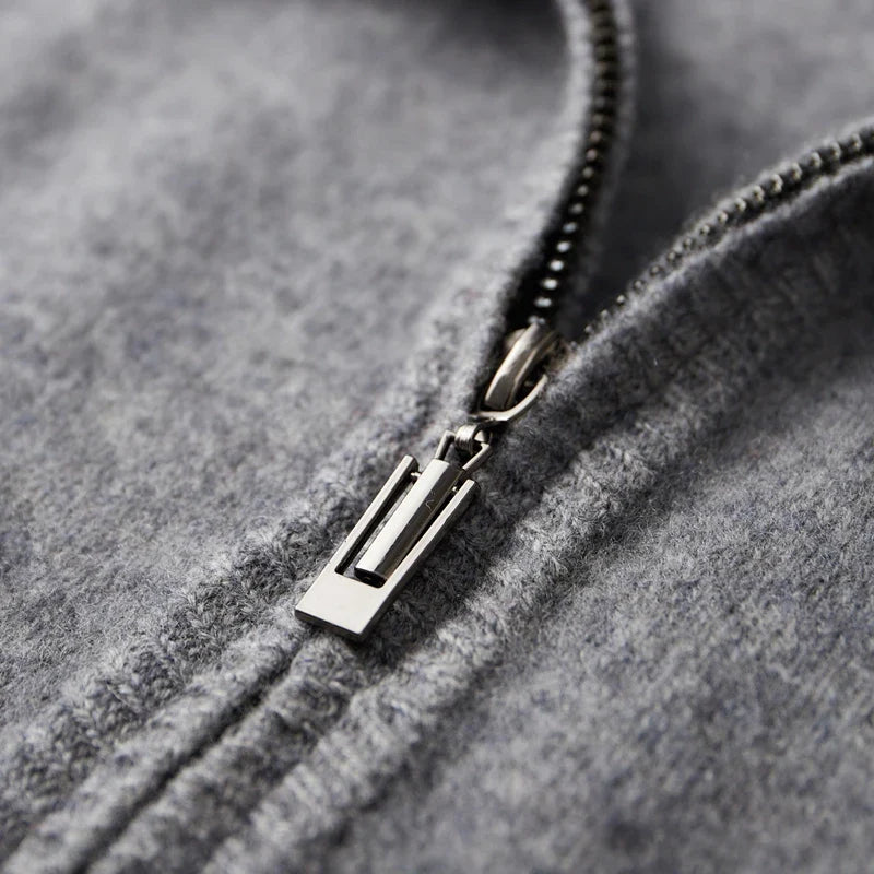 Herren Jacke mit Reißverschluss in klassischem Schnitt - J&B - 12 - Jasminaboutique.com