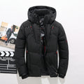 Herren Winterjacke mit abnehmbarer Kapuze und funktionalen Taschen - J&B - 3 - Jasminaboutique.com