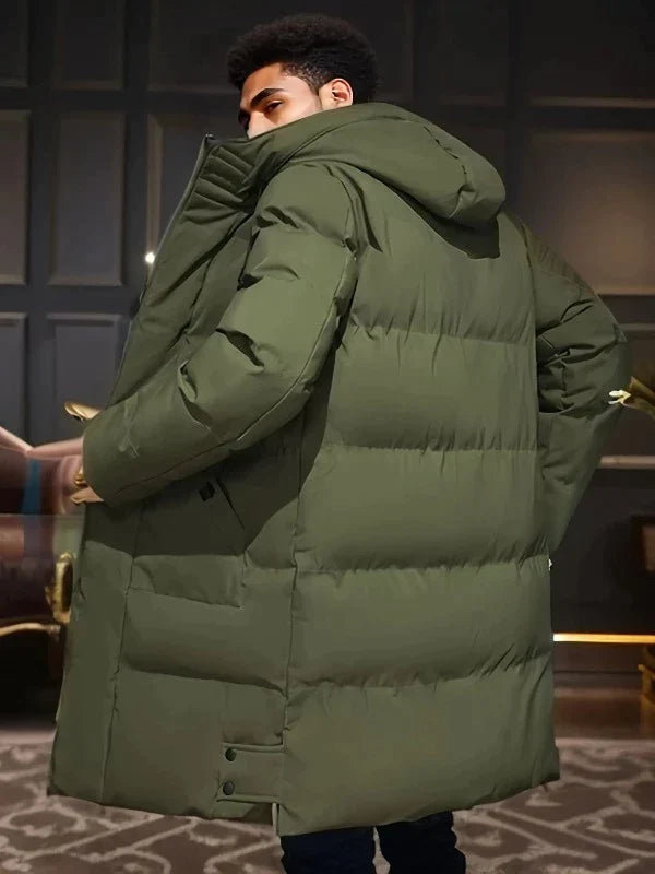 Parka Jacke Herren mit Kapuze und langen Ärmeln - J&B - 5 - Jasminaboutique.com