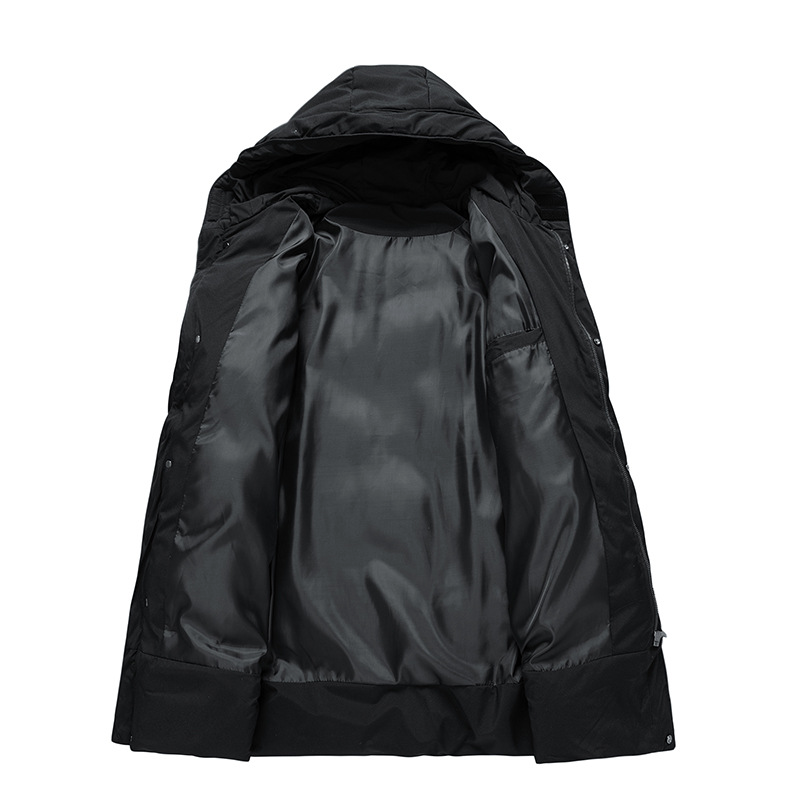 Parka Jacke Herren mit Kapuze und langen Ärmeln - J&B - 17 - Jasminaboutique.com