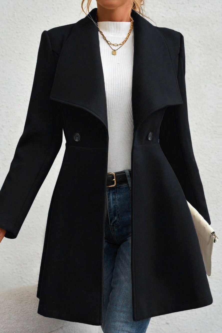 Jacket Damen mit offenem Kragen und taillierter Silhouette - J&B - 1 - Jasminaboutique.com