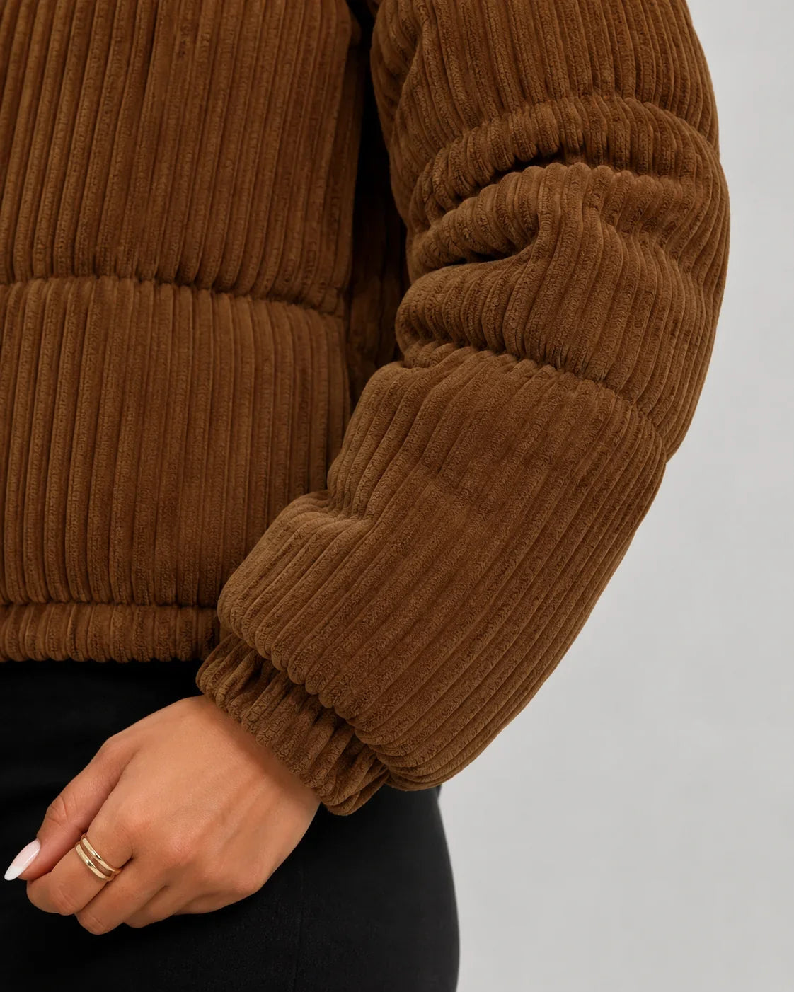 Jacke Damen mit Reißverschluss und Stehkragen - J&B - 7 - Jasminaboutique.com