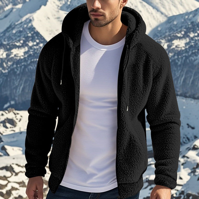 Jacket Herren mit Kapuze und lässiger Passform - J&B - 1 - Jasminaboutique.com