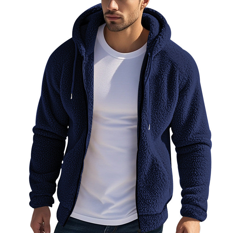Jacket Herren mit Kapuze und lässiger Passform - J&B - 2 - Jasminaboutique.com