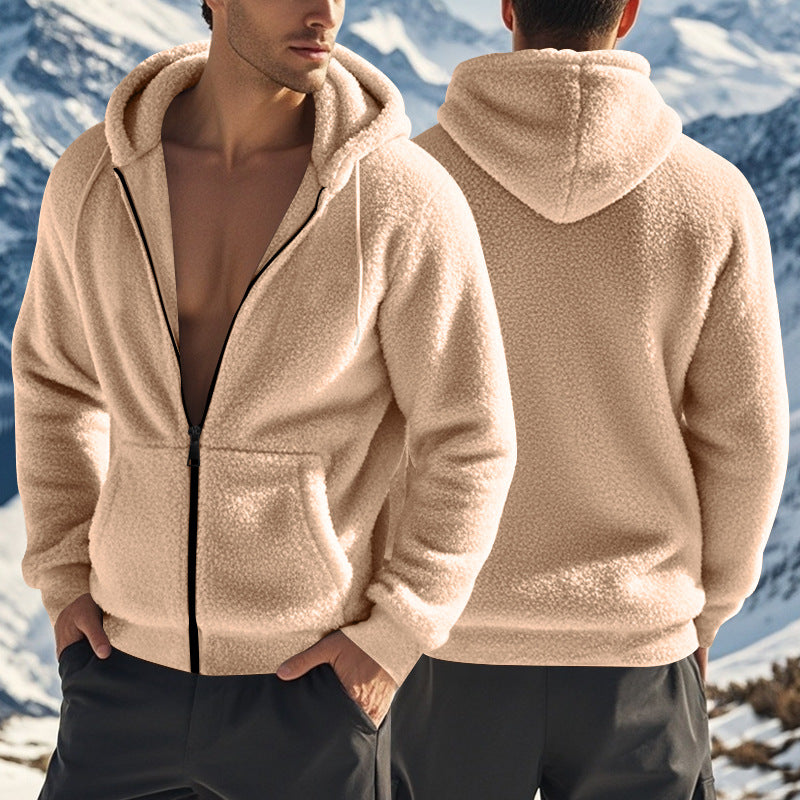 Jacket Herren mit Kapuze und lässiger Passform - J&B - 3 - Jasminaboutique.com