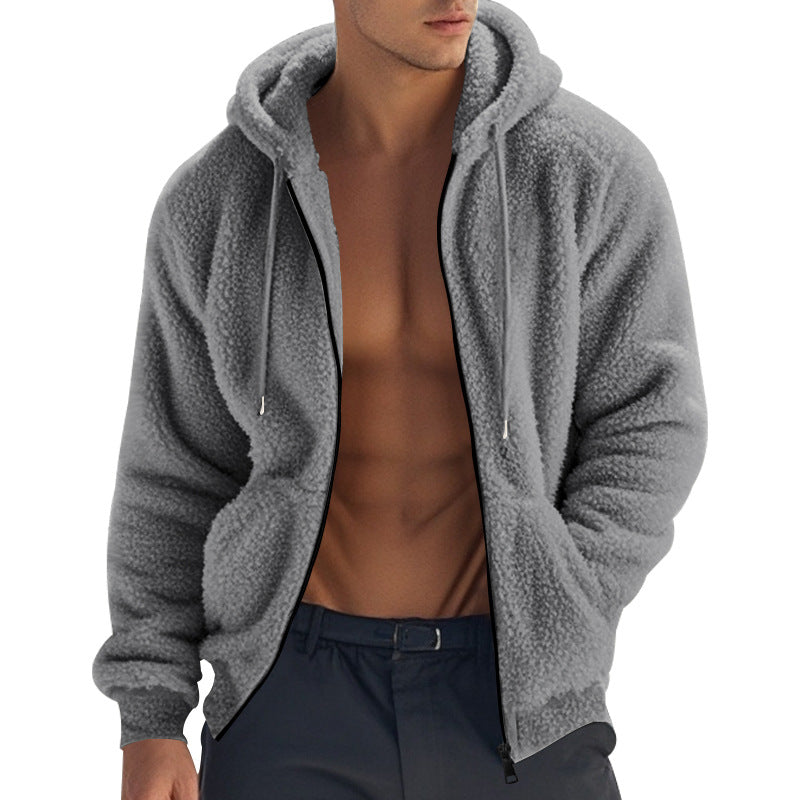 Jacket Herren mit Kapuze und lässiger Passform - J&B - 5 - Jasminaboutique.com
