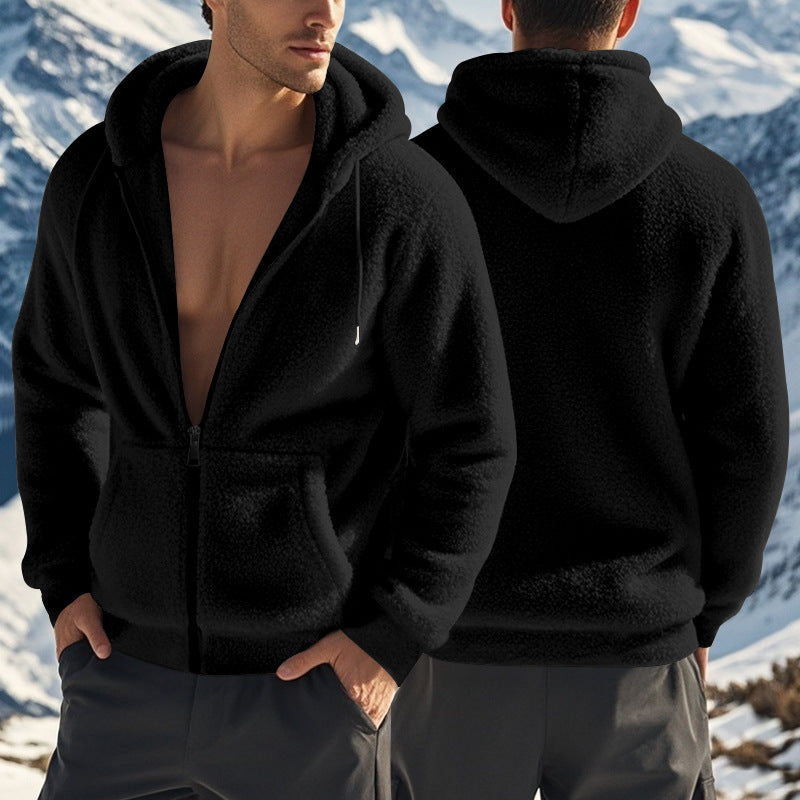 Jacket Herren mit Kapuze und lässiger Passform - J&B - 6 - Jasminaboutique.com
