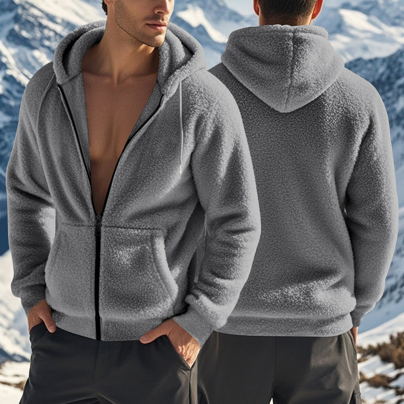 Jacket Herren mit Kapuze und lässiger Passform - J&B - 8 - Jasminaboutique.com