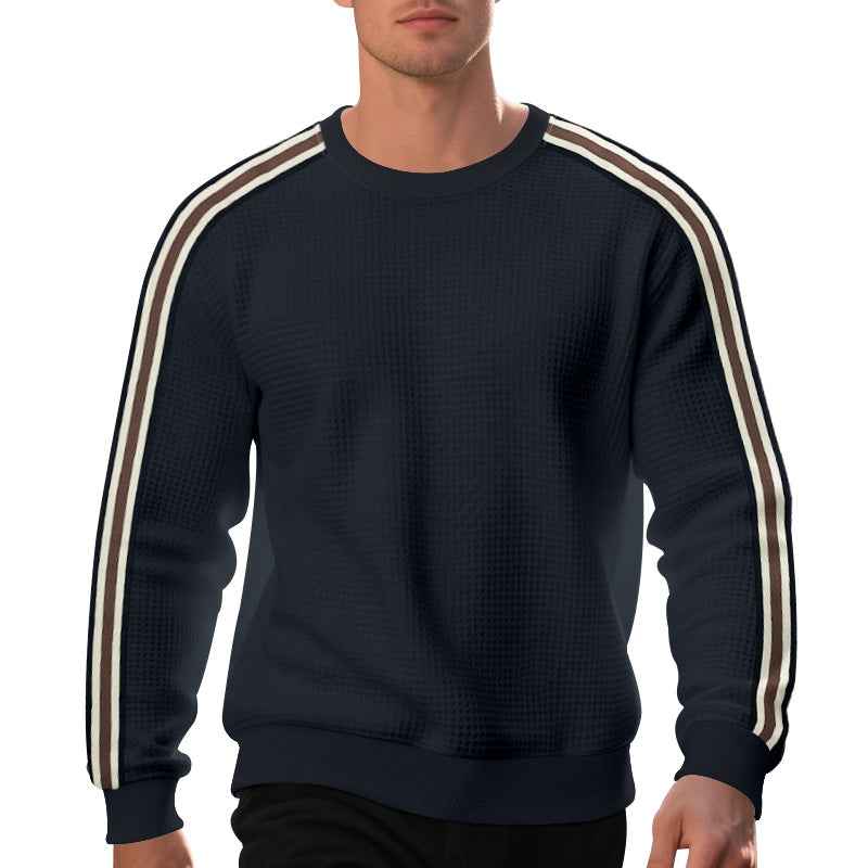 Pullover Herren mit Rundhalsausschnitt und Streifen - J&B - 8 - Jasminaboutique.com