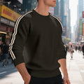 Pullover Herren mit Rundhalsausschnitt und Streifen - J&B - 10 - Jasminaboutique.com