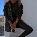 Damen Outfit mit Kapuzenjacke und Leggings - J&B - 9 - Jasminaboutique.com