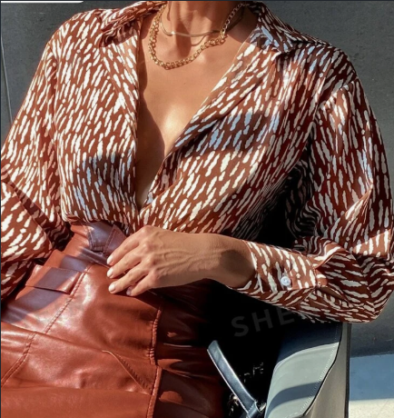 Bluse Damen mit klassischem Schnitt und eleganten Details - J&B - 2 - Jasminaboutique.com