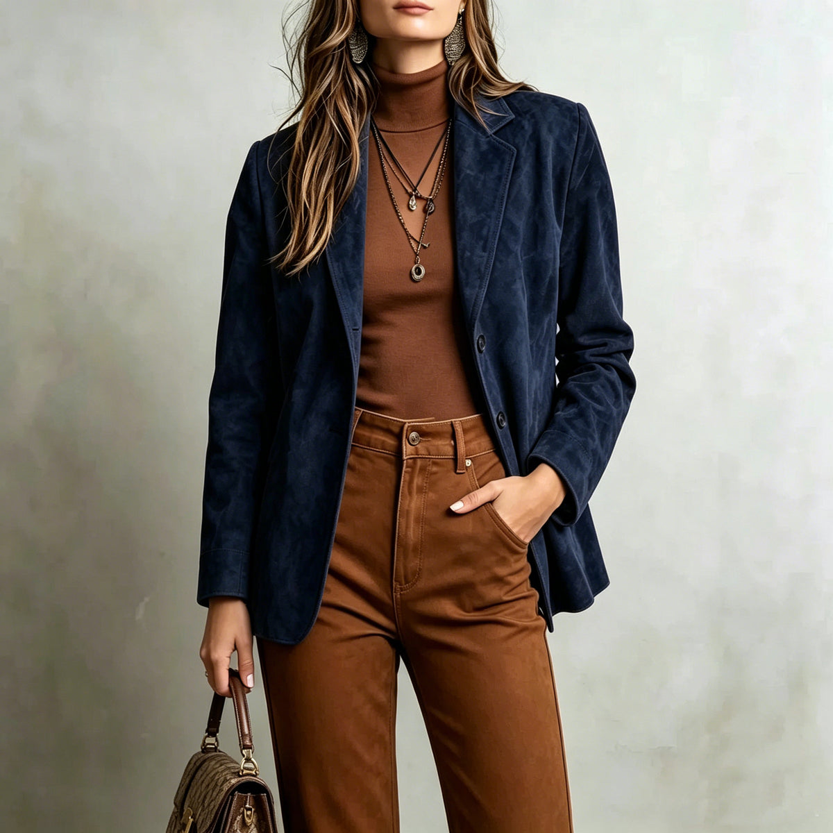 Jacket Damen mit klassischem Schnitt und eleganten Details - J&B - 1 - Jasminaboutique.com