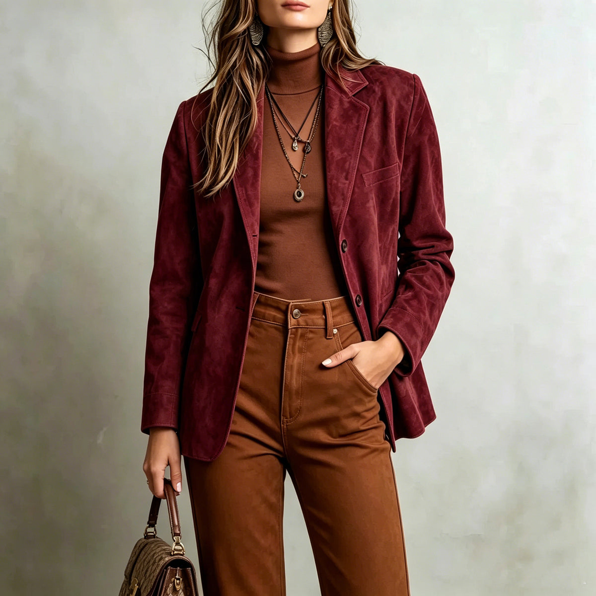 Jacket Damen mit klassischem Schnitt und eleganten Details - J&B - 3 - Jasminaboutique.com