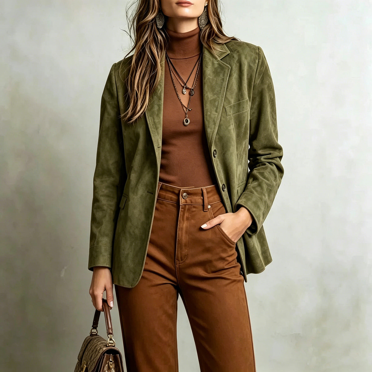 Jacket Damen mit klassischem Schnitt und eleganten Details - J&B - 5 - Jasminaboutique.com
