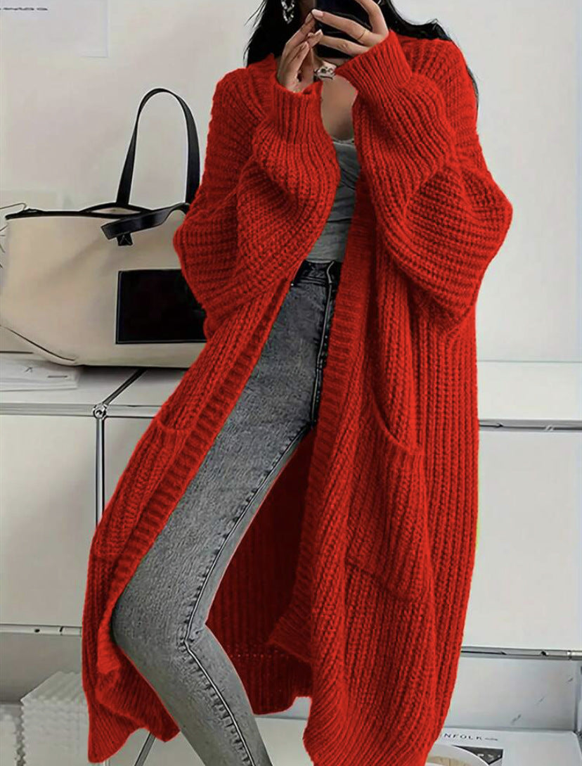 Cardigan Damen mit lockerer Passform und Taschen - J&B - 8 - Jasminaboutique.com