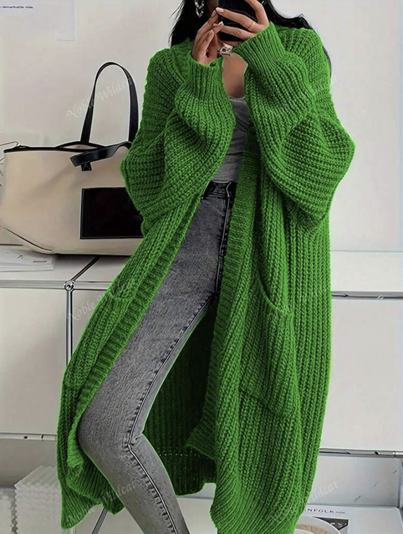 Cardigan Damen mit lockerer Passform und Taschen - J&B - 13 - Jasminaboutique.com