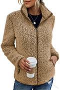 Jacke Damen mit Stehkragen und Reißverschluss - J&B - 9 - Jasminaboutique.com