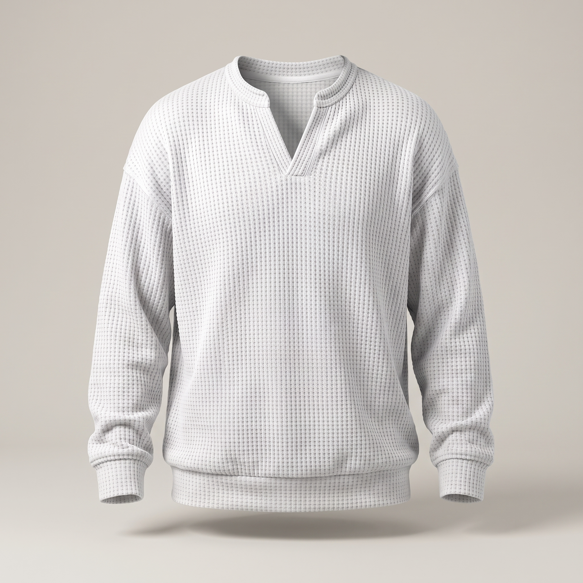 Pullover Herren mit V-Ausschnitt und strukturiertem Design - J&B - 14 - Jasminaboutique.com