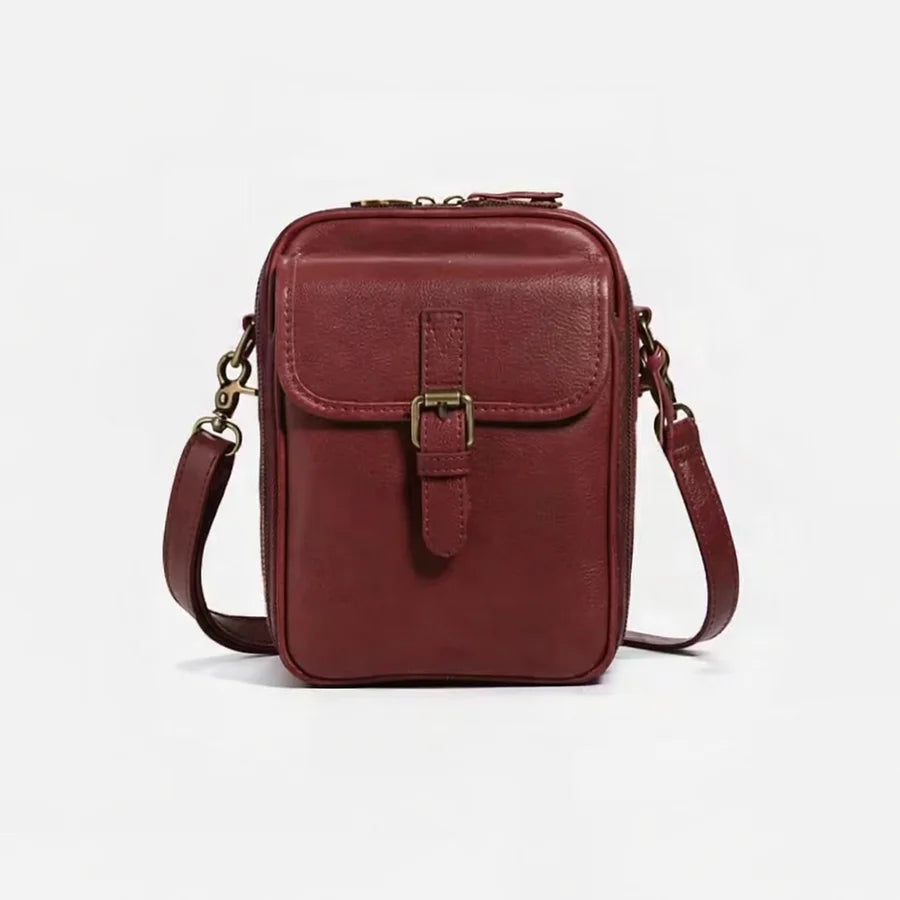 Kompakte Crossbody-Tasche Damen mit modernem Schnitt - J&B - 4 - Jasminaboutique.com