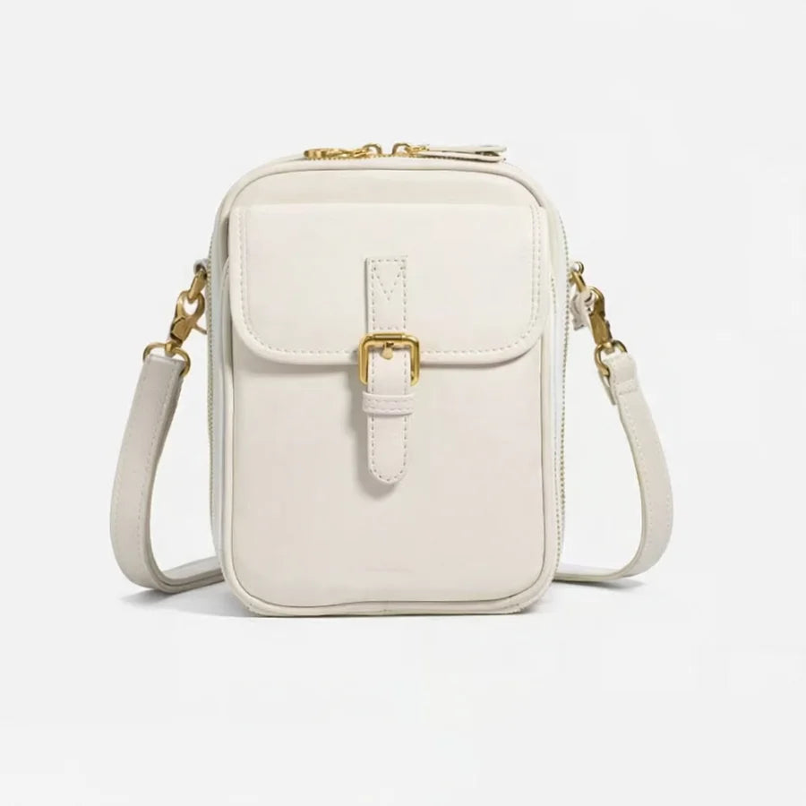 Kompakte Crossbody-Tasche Damen mit modernem Schnitt - J&B - 6 - Jasminaboutique.com
