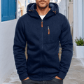 Hoodie Herren mit praktischen Taschen und lässigem Schnitt - J&B - 1 - Jasminaboutique.com