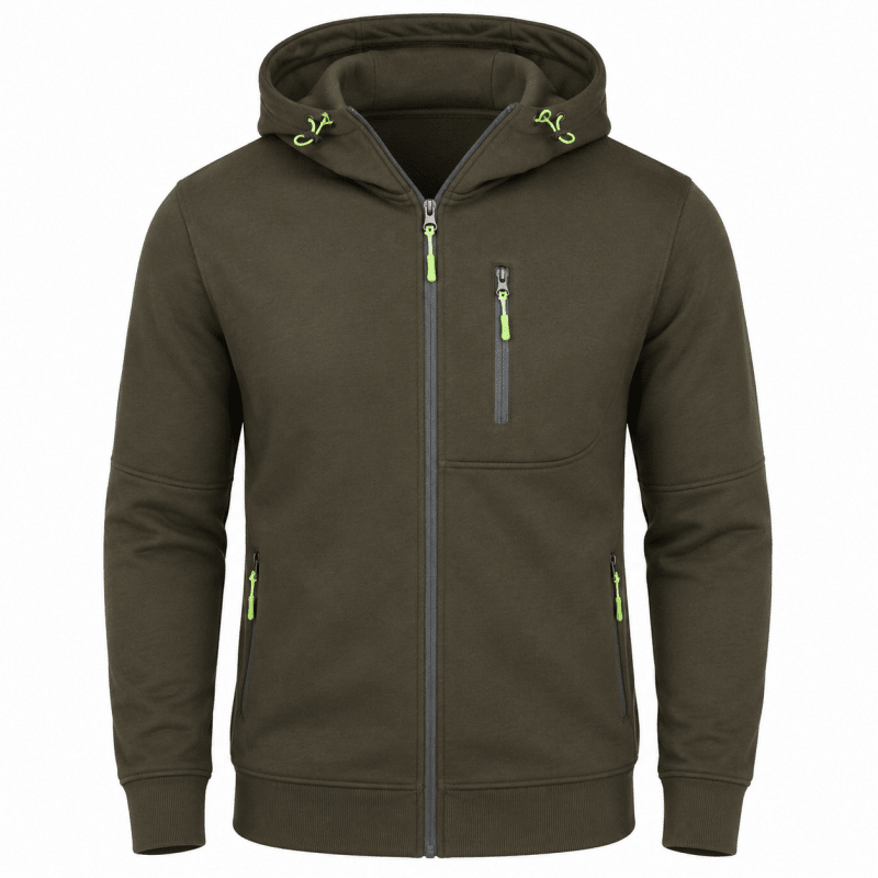 Hoodie Herren mit praktischen Taschen und lässigem Schnitt - J&B - 14 - Jasminaboutique.com