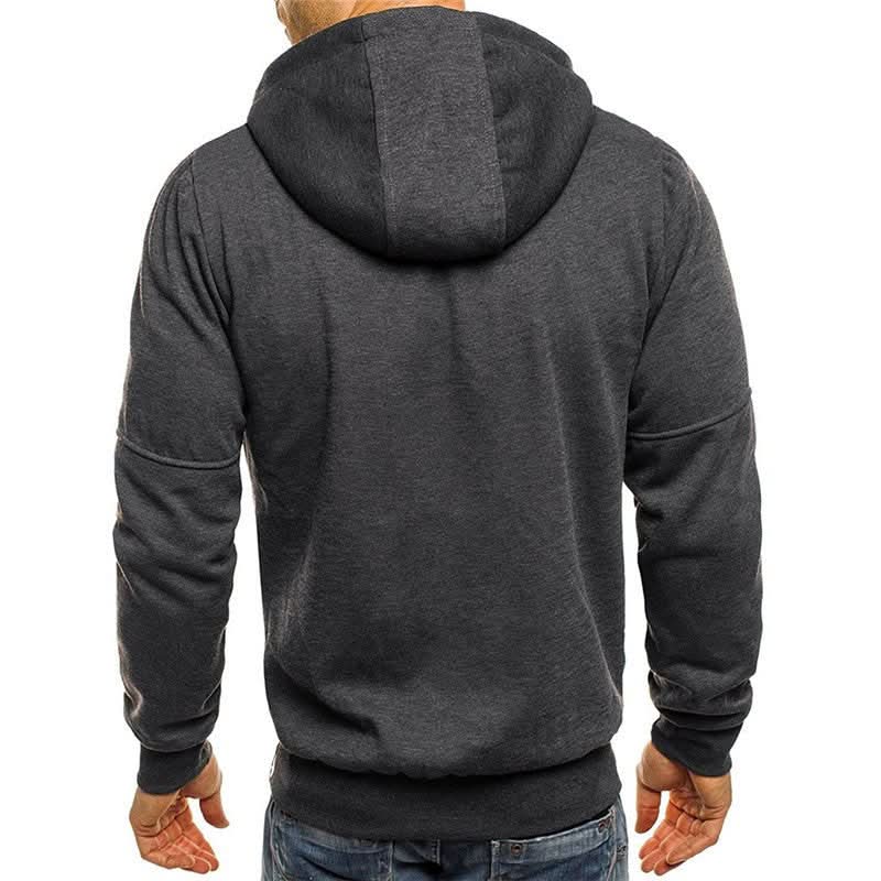 Hoodie Herren mit praktischen Taschen und lässigem Schnitt - J&B - 15 - Jasminaboutique.com