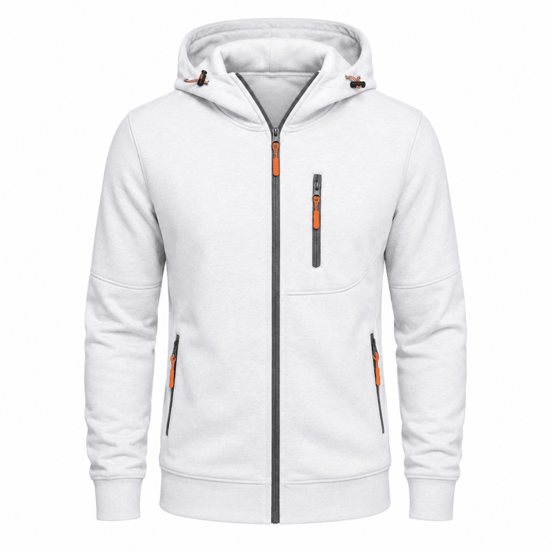 Hoodie Herren mit praktischen Taschen und lässigem Schnitt - J&B - 16 - Jasminaboutique.com