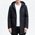 Jacke Herren mit Kapuze – Mid-Länge für eleganten Schutz - J&B - 10 - Jasminaboutique.com