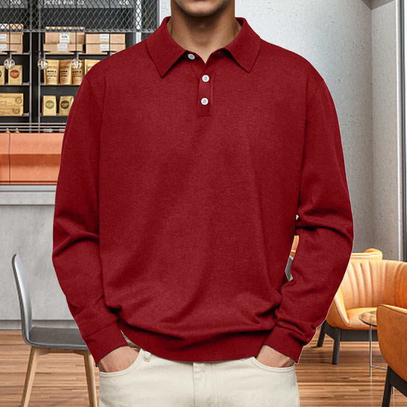 Pullover Herren mit klassischem Schnitt und lässiger Passform - J&B - 2 - Jasminaboutique.com