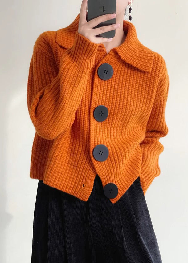 Cardigan Damen mit Peter-Pan-Kragen und Knopfleiste - J&B - 1 - Jasminaboutique.com