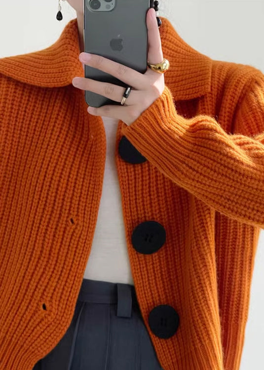 Cardigan Damen mit Peter-Pan-Kragen und Knopfleiste - J&B - 6 - Jasminaboutique.com