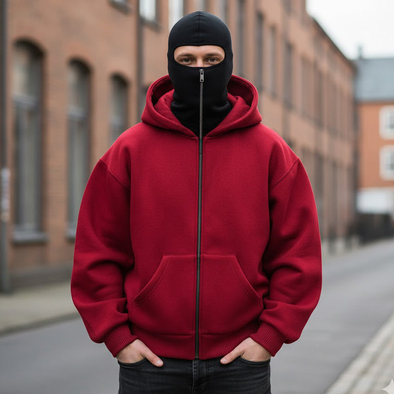 Ninja Hoodie Unisex mit Kapuze und großer Tasche - J&B - 5 - Jasminaboutique.com