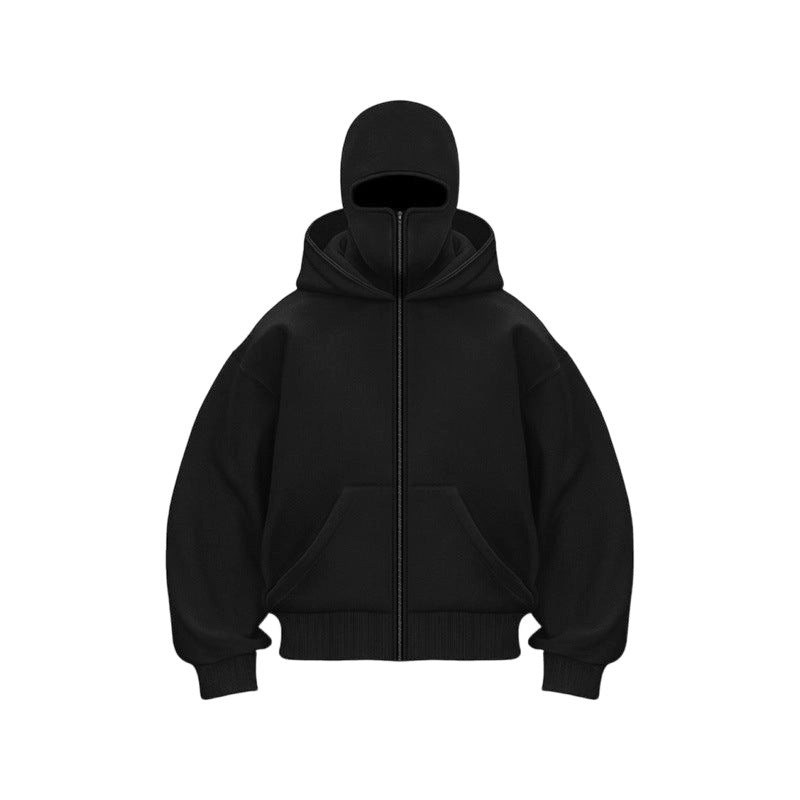 Ninja Hoodie Unisex mit Kapuze und großer Tasche - J&B - 12 - Jasminaboutique.com