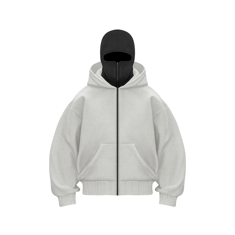 Ninja Hoodie Unisex mit Kapuze und großer Tasche - J&B - 14 - Jasminaboutique.com