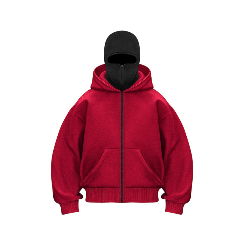 Ninja Hoodie Unisex mit Kapuze und großer Tasche - J&B - 16 - Jasminaboutique.com