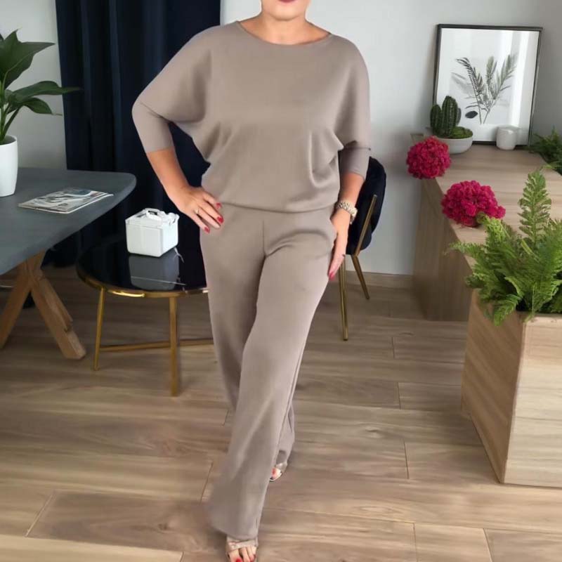 Lounge Set Damen mit Cardigan, Oberteil und Hose - J&B - 8 - Jasminaboutique.com