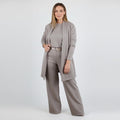 Lounge Set Damen mit Cardigan, Oberteil und Hose - J&B - 16 - Jasminaboutique.com