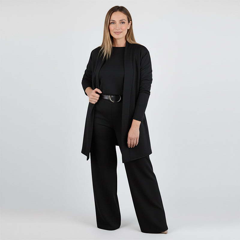 Lounge Set Damen mit Cardigan, Oberteil und Hose - J&B - 19 - Jasminaboutique.com