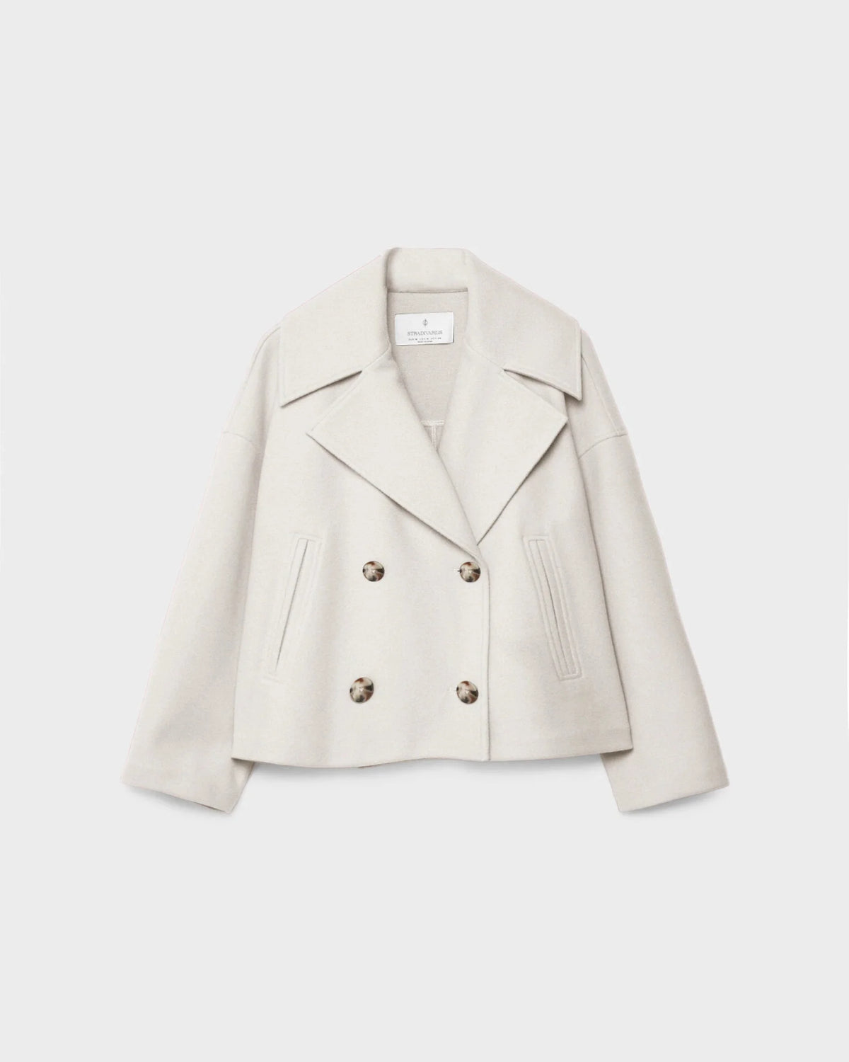 Jacke Damen Kurze, taillierte Form mit Doppelreiher und Revers - J&B - 7 - Jasminaboutique.com
