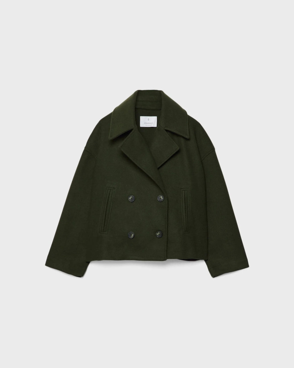 Jacke Damen Kurze, taillierte Form mit Doppelreiher und Revers - J&B - 12 - Jasminaboutique.com
