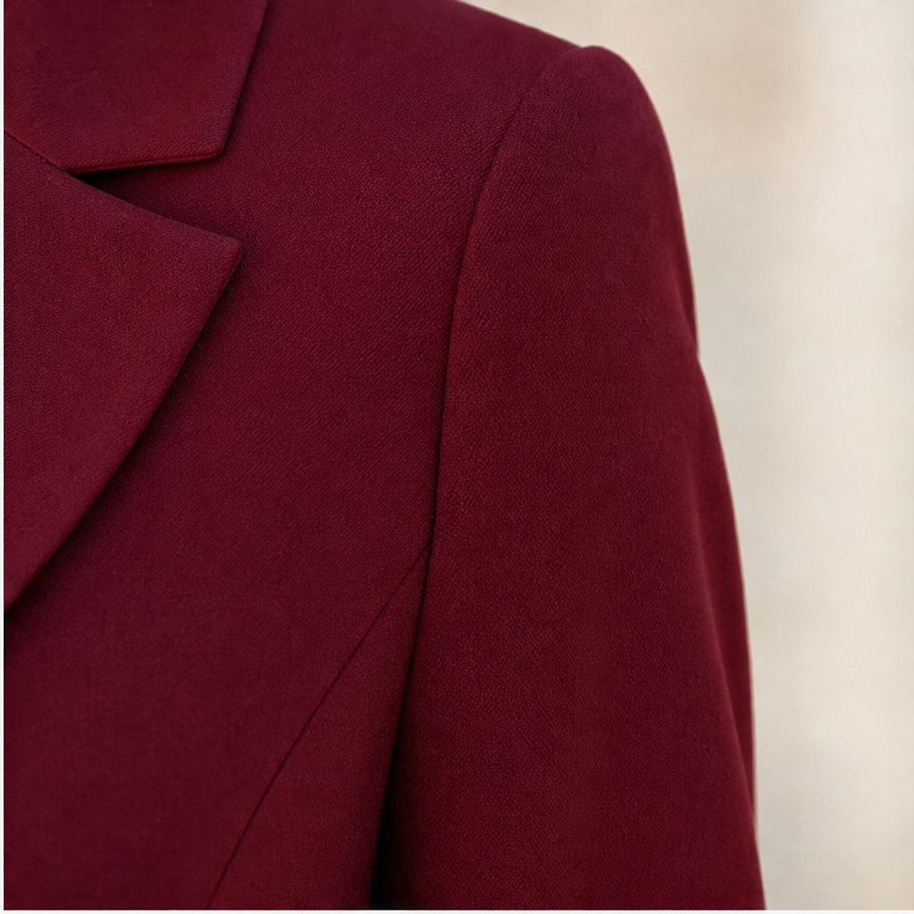 Kleid Damen mit asymmetrischem Schnitt und tailliertem Blazer-Oberteil - J&B - 8 - Jasminaboutique.com