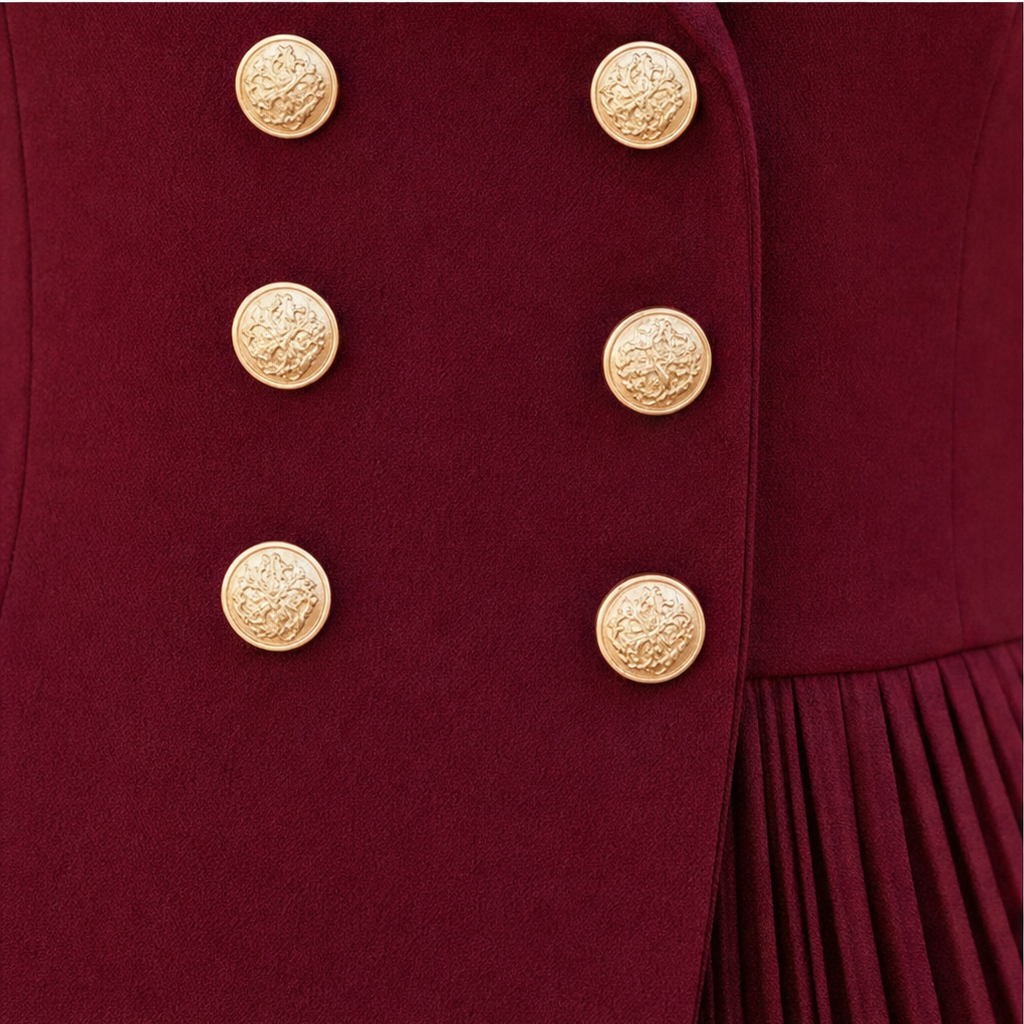 Kleid Damen mit asymmetrischem Schnitt und tailliertem Blazer-Oberteil - J&B - 9 - Jasminaboutique.com