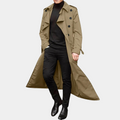 Trenchcoat Herren – Klassische Lange Jacke mit Eleganter Silhouette - J&B - 1 - Jasminaboutique.com