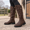 Stiefel Damen mit hohem Schaft und Reißverschluss - J&B - 1 - Jasminaboutique.com